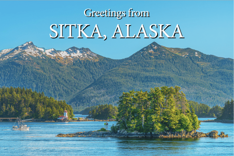 Sitka, Alaska - Postcard PC2325