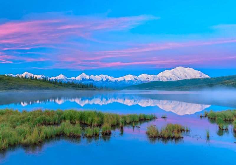 Denali, Alaska Range, Wonder Lake #3449