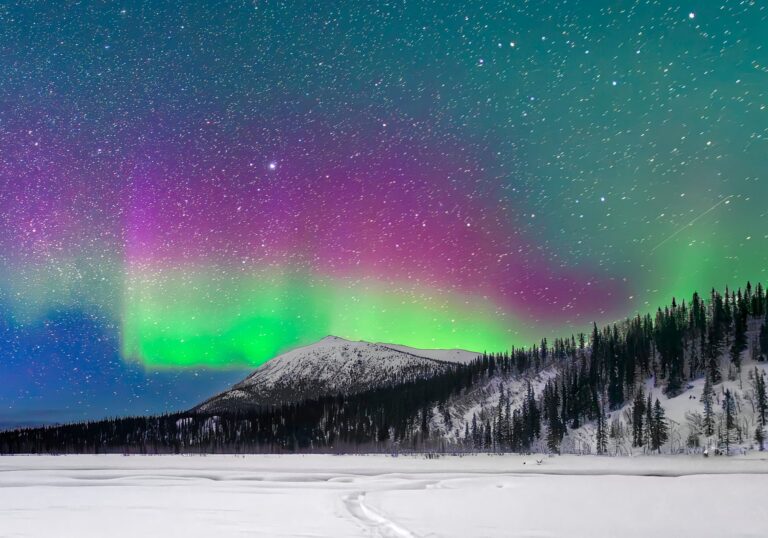 Aurora Borealis, Brooks Range, Arctic Alaska  #3379