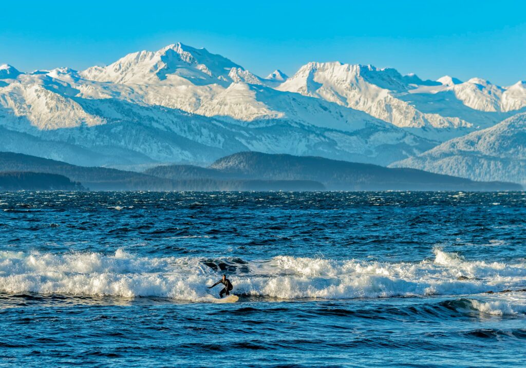 Surfer, Juneau, Alaska #3366